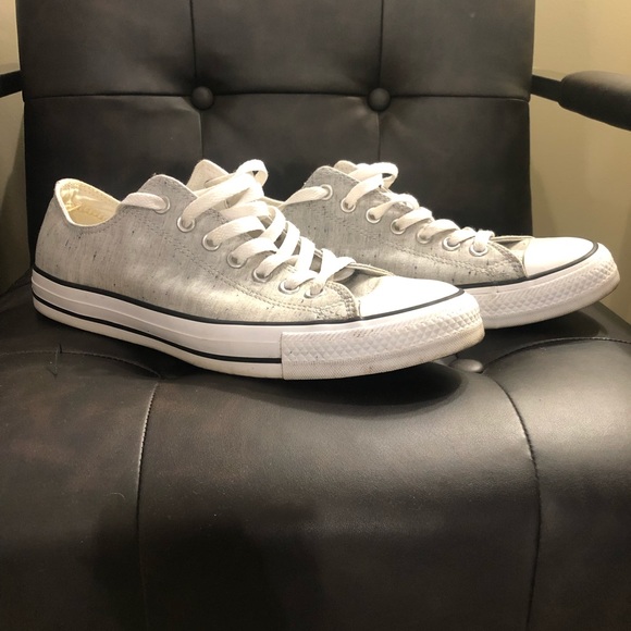 Converse All Star Silver Low Top Sneakers Unisex